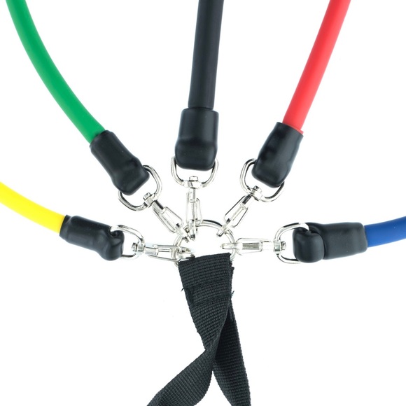 Resistance Bands for Working Out,Exercise Bands,Yoga, Workout Bands with Handles - Picture 11 of 13